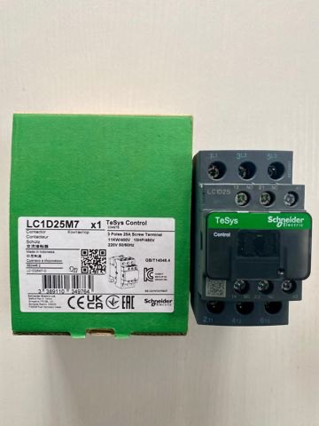 25A 3極交流接觸器